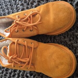 Mens Orange Suede UGG Boots
